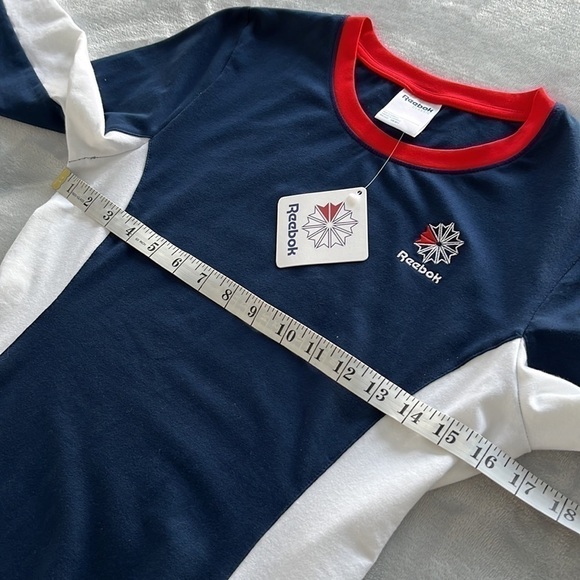 NWT Reebok Rugby Dress Colour-Block Athletic Dress Long Sleeves - Picture 3 of 15